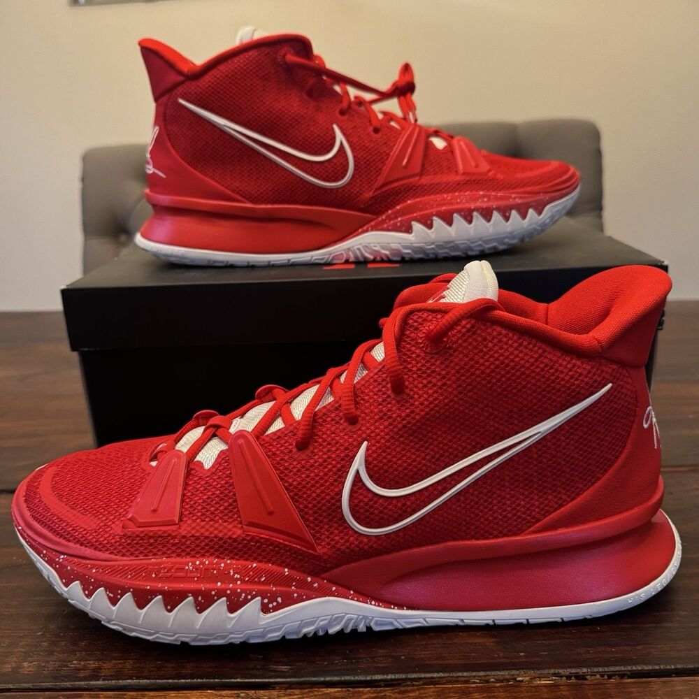 Nike Kyrie 7 Team Bank Promo University Red Basketball Shoes